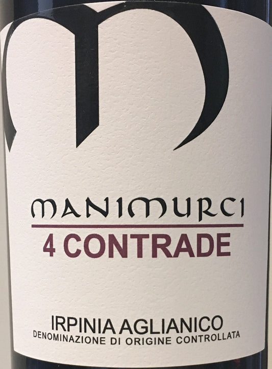 Manimurci '4 Contrade' - Aglianico