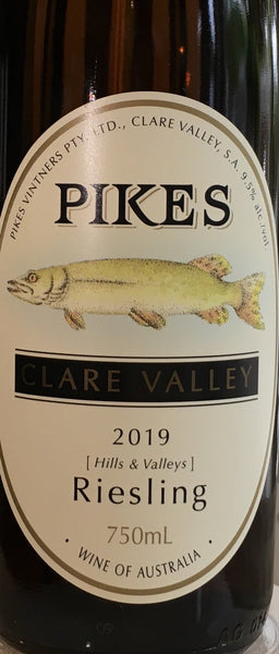 Pikes Clare Valley 'Hills Valleys' Riesling – The Wine Feed