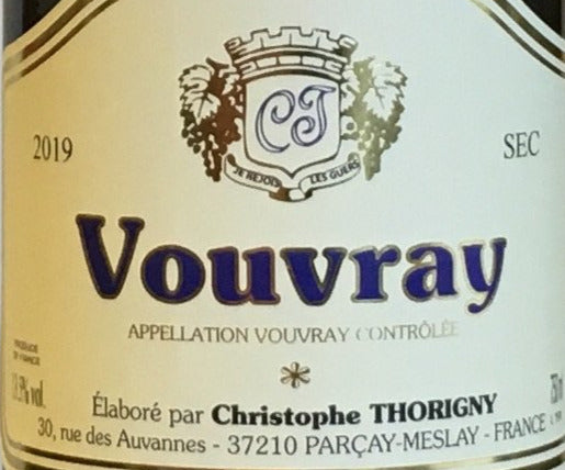 Christophe Thorigny 'Sec' - Vouvray