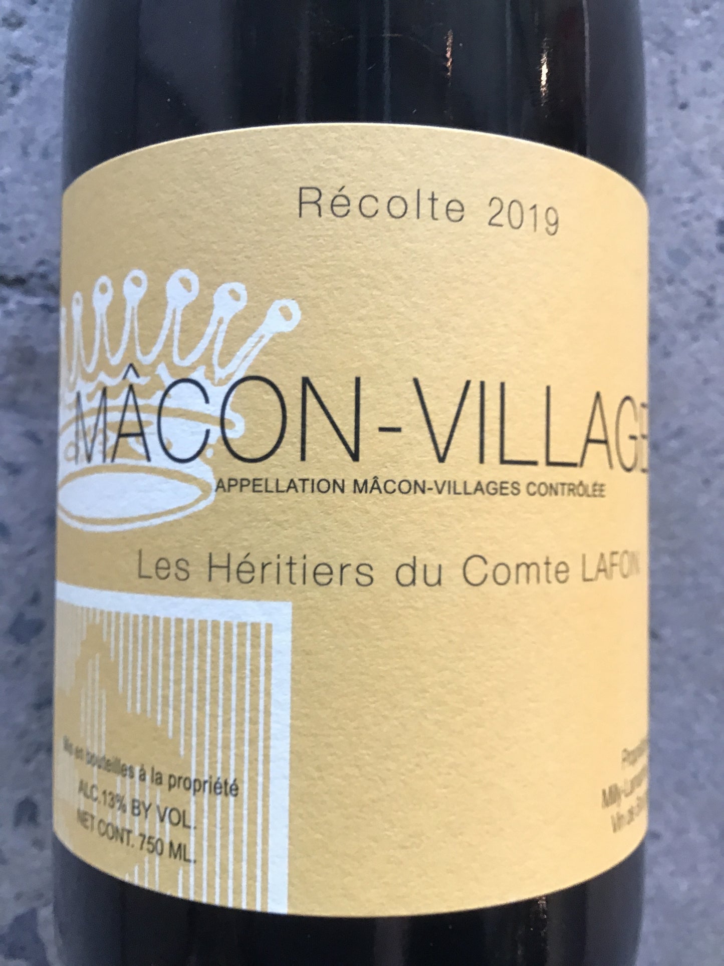 Les Héritiers du Comte Lafon - Chardonnay - Mâcon-Villages