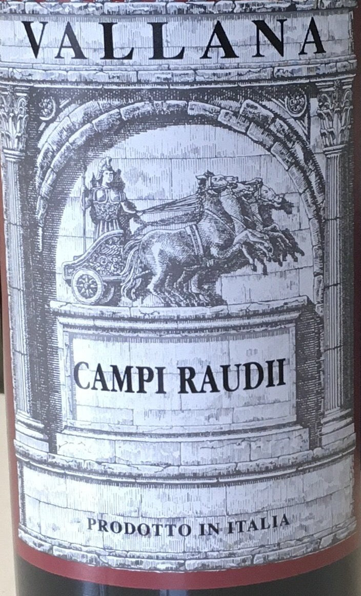 Vallana 'Campi Raudii' - Vino Rosso