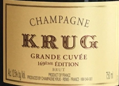Krug 'Grande Cuvee' - Champagne 169th Edition