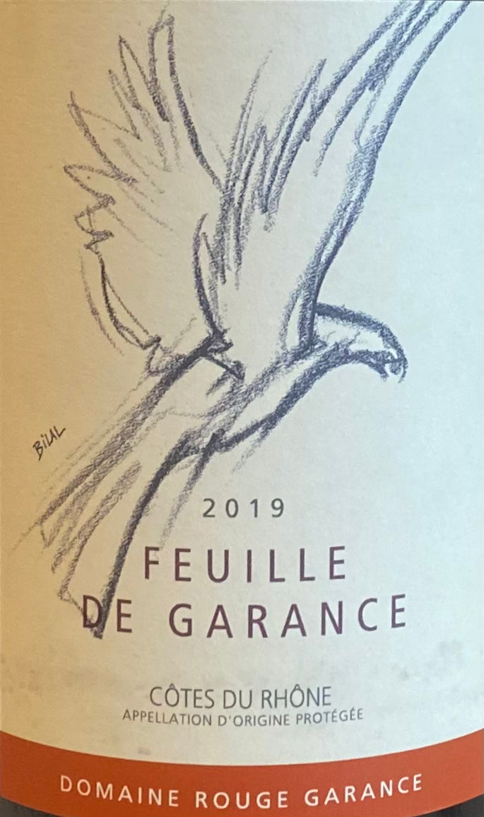 Domaine Rouge Garance 'Feuille de Garance' - Cotes du Rhone red