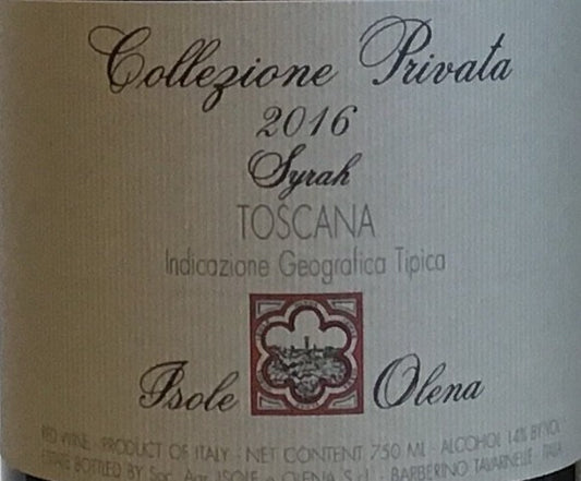 Isole E Olena - Syrah