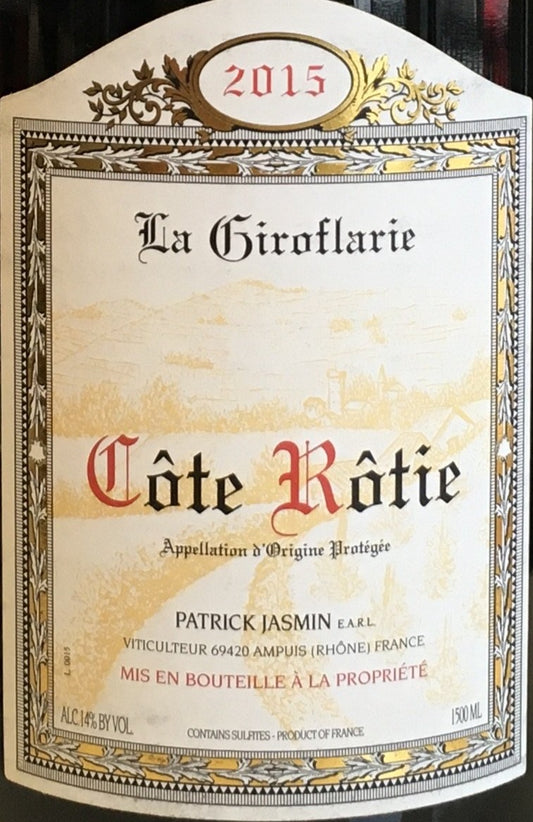 Patrick Jasmin - Cote Rotie - 2015 -1.5L (Magnum)