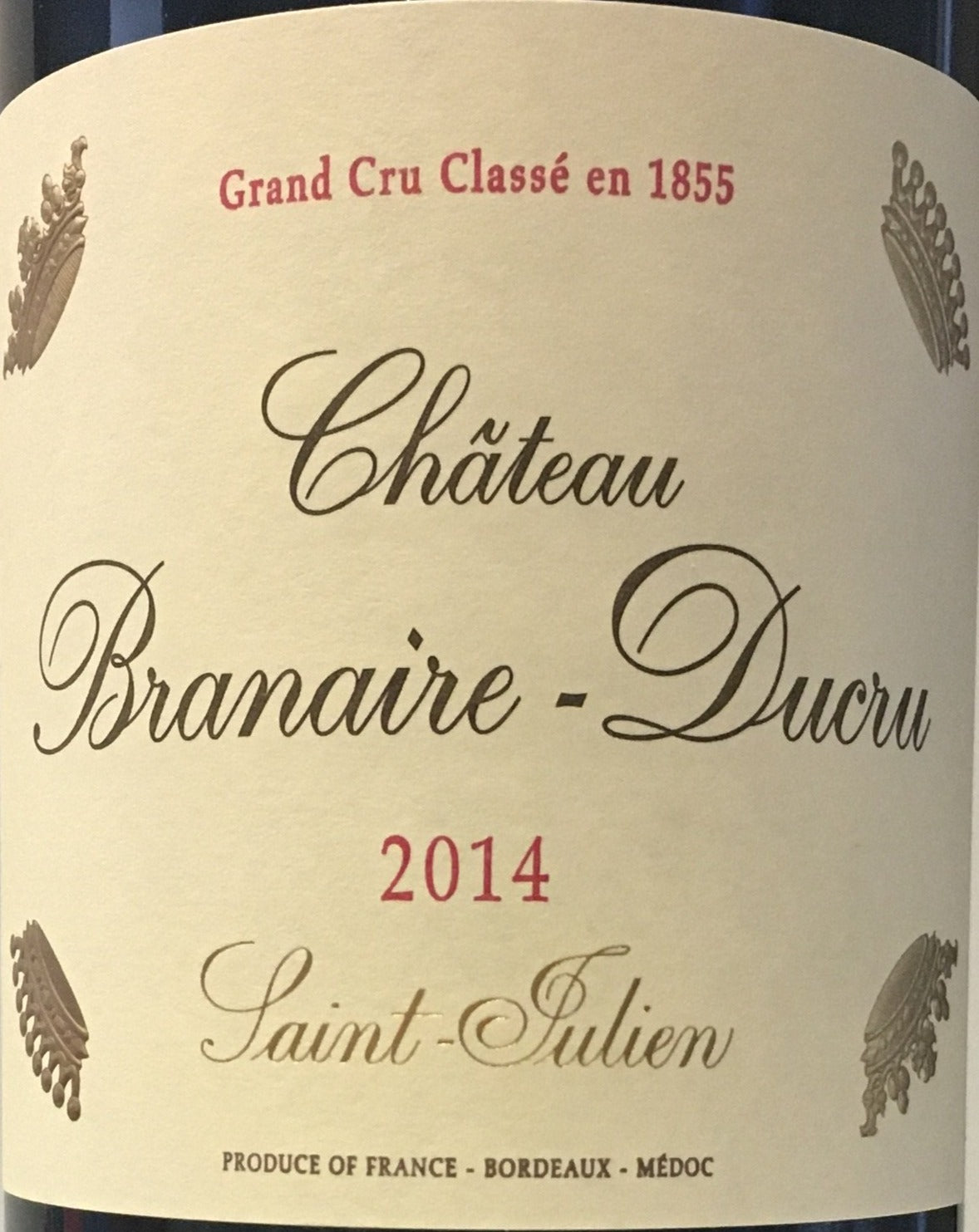 Chateau Branaire-Ducru - 2014