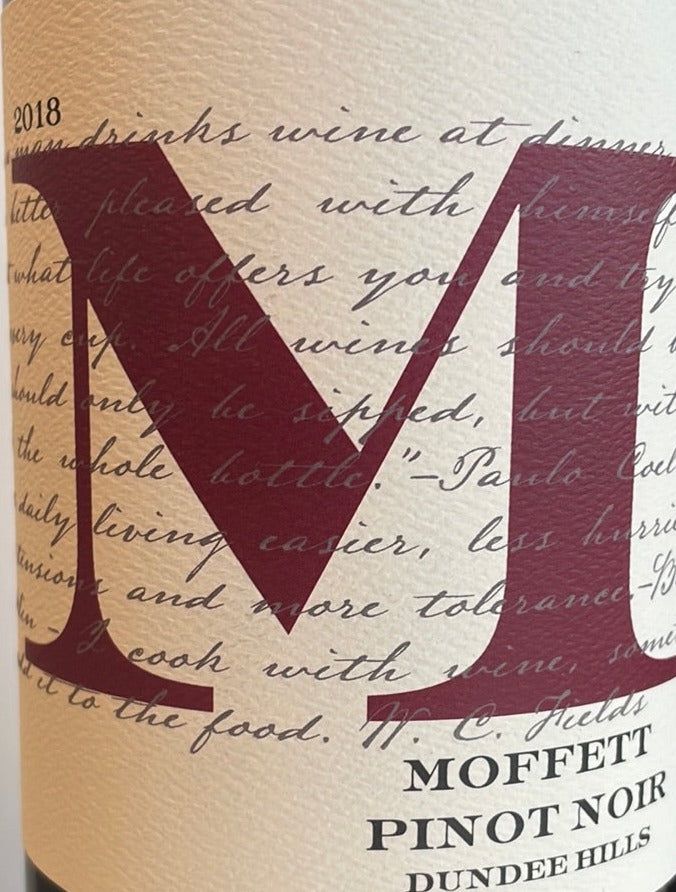 Moffett 'Terrarossa Vineyard' Dundee Hills - Pinot Noir