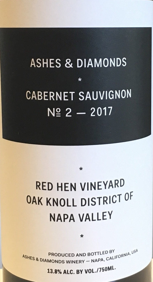 Ashes & Diamonds 'Red Hen Vineyard' - Cabernet Sauvignon No 2