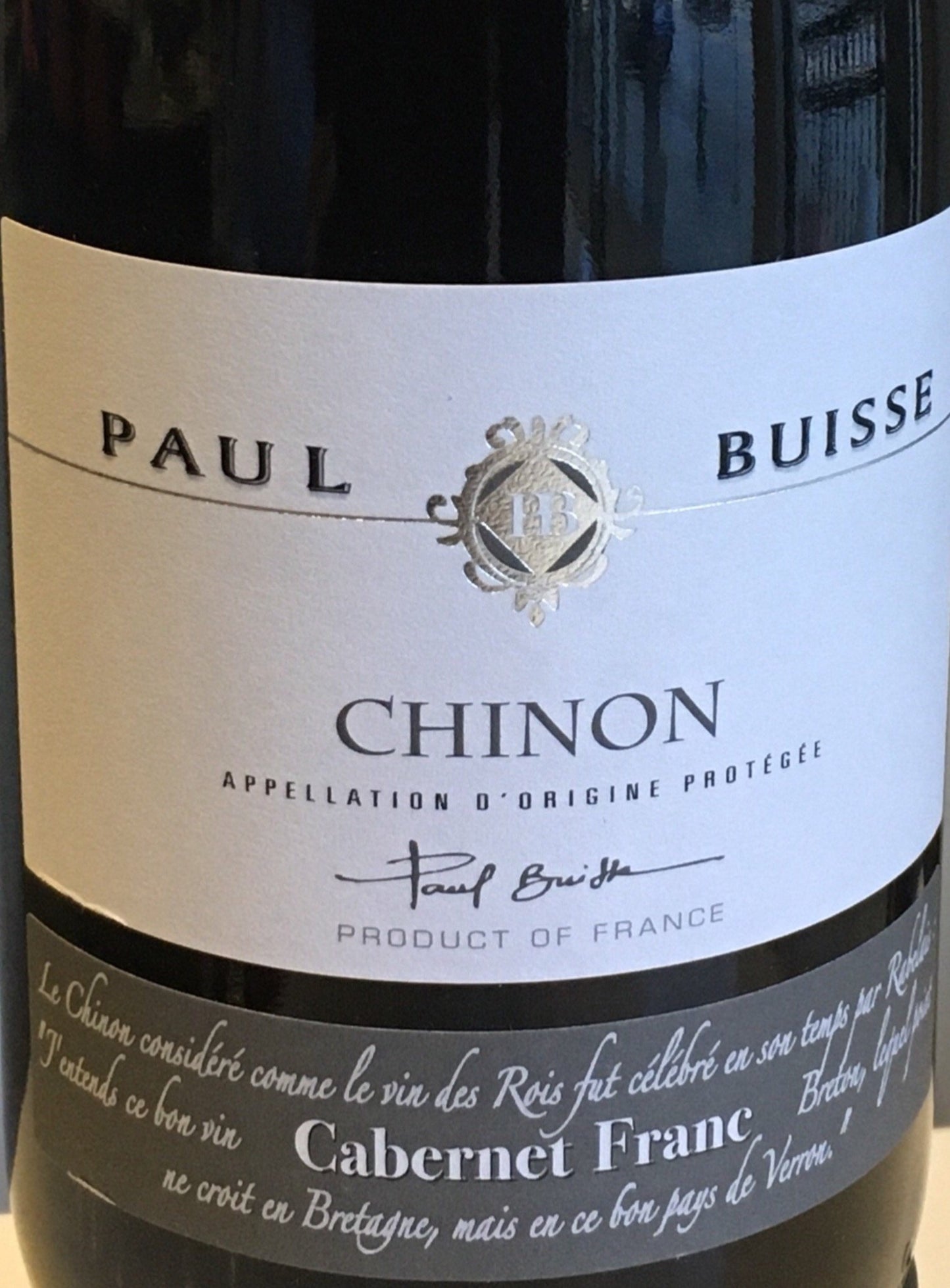 Domaine Paul Buisse - Chinon - Cabernet Franc