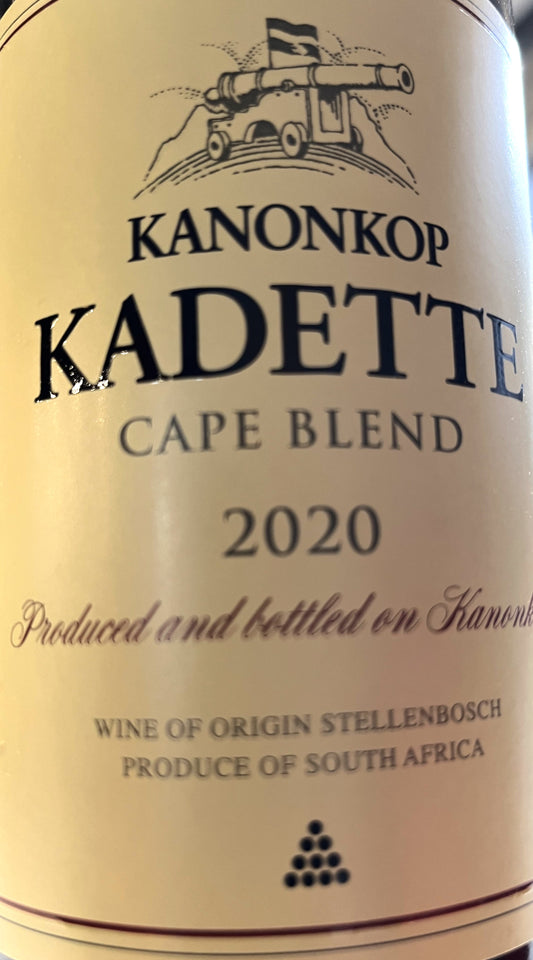 Kanonkop "Kadette" Cape Red Blend - Stellenbosch