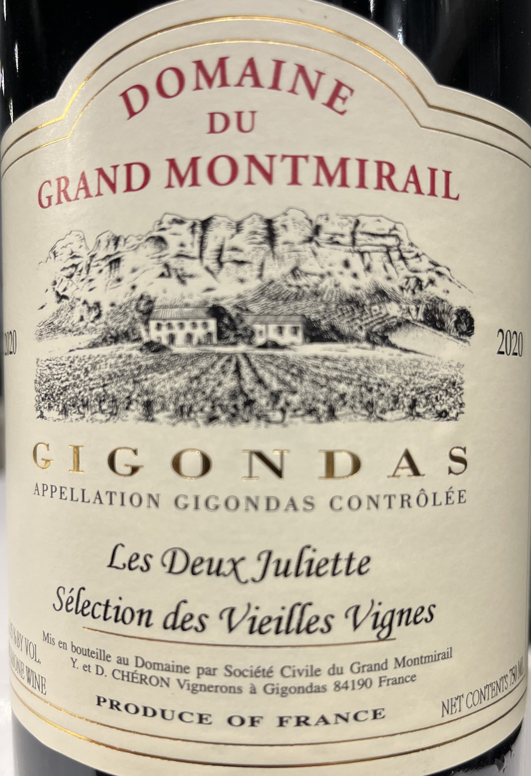 Chateau du Grand Montmirail 'Les Deux Juliette' - Gigondas