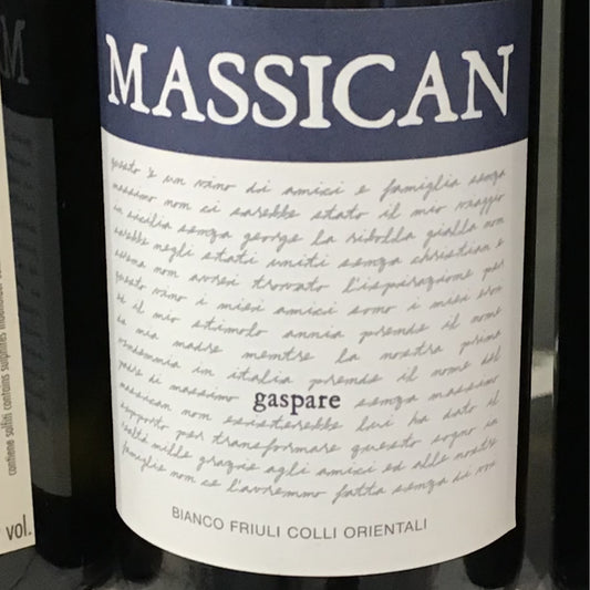 Massican 'Gaspare' - White Blend - Friuli Colli Orientali