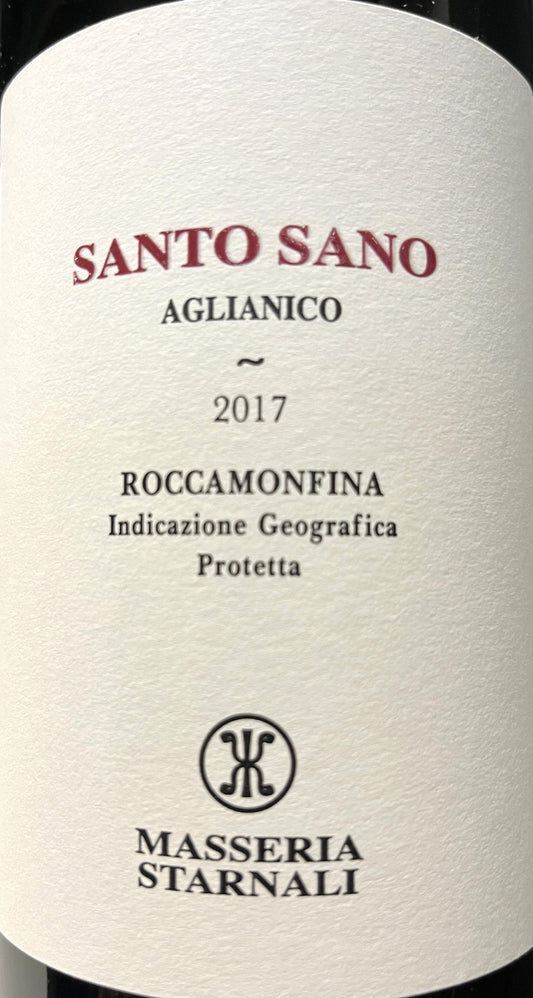 Masseria Starnali 'Santo Sano' - Aglianico