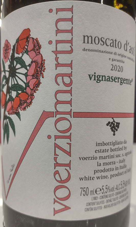 VoerzioMartini Vigna Sergente Moscato d'Asti